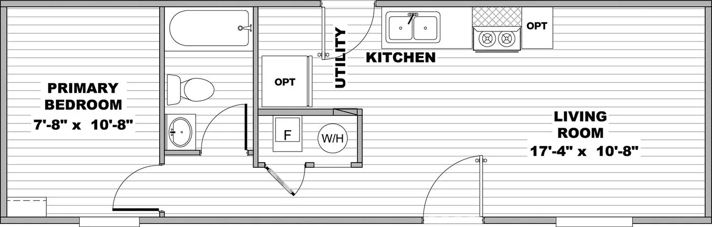 Mini Series / BUTTERCUP floor plan, drawn by Clayton