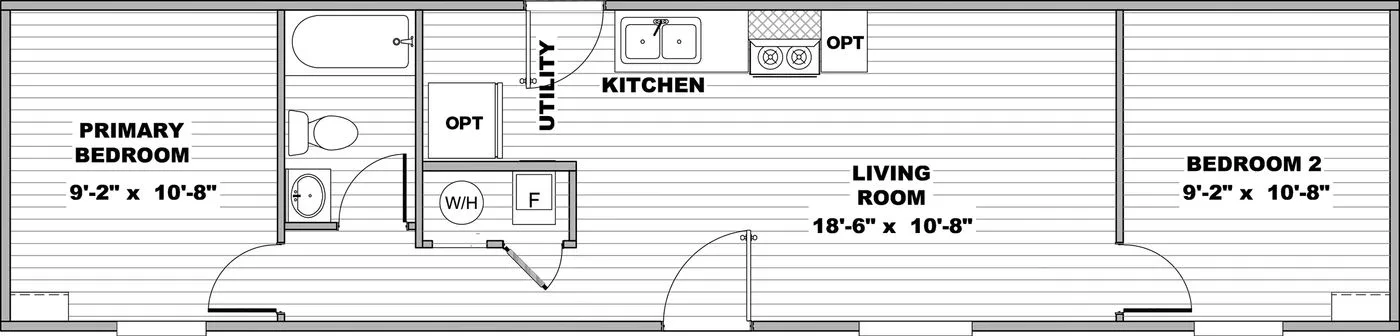 Mini Series / TULIP floor plan, drawn by Clayton