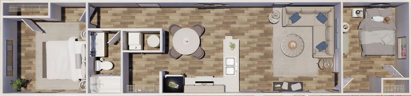 Origin Series / ELM floor plan, drawn by Clayton